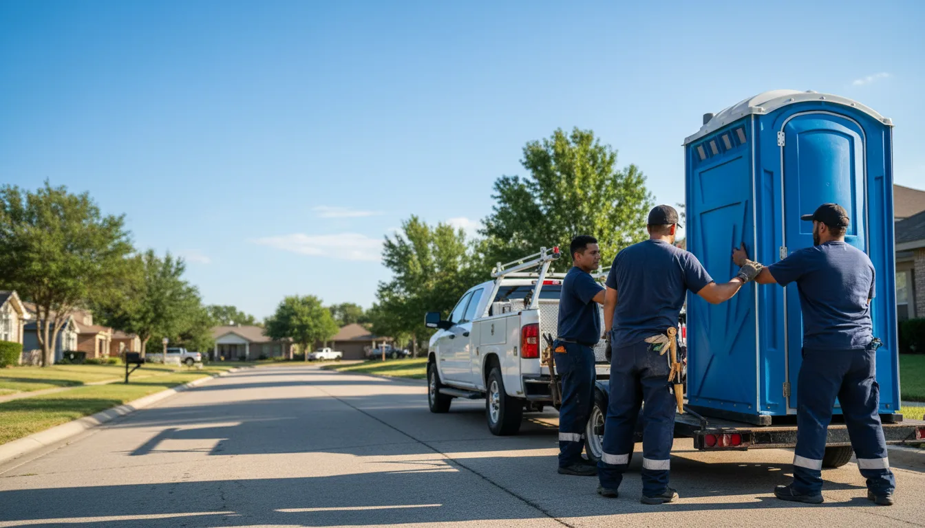 Portable Toilet Rental in Walsh, IL near me